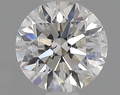 0.5 carat F-SI2 GD cut Natūralus Round Deimantas (1)