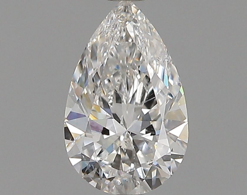 0.52 carat F-SI2 Natūralus Pear Deimantas (1)