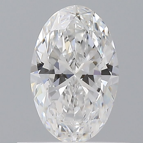 0.52 carat D-VVS1 Natūralus Oval Deimantas (1)