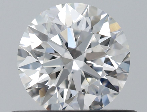 0.5 carat F-VVS2 Excellent cut Natūralus Round Deimantas (1)