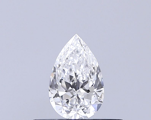 0.3 carat D-VS1 Natūralus Pear Deimantas (1)