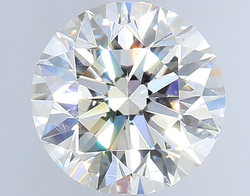 1.02 carat I-SI1 Excellent cut Natūralus Round Deimantas (1)