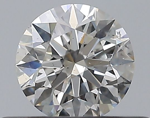 0.38 carat G-SI1 Excellent cut Natūralus Round Deimantas (1)