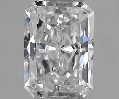0.5 carat D-VS1 Natūralus Radiant Deimantas (1)
