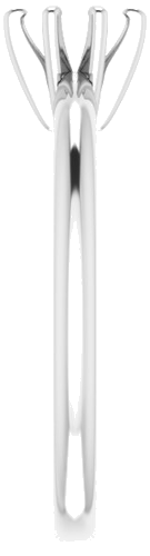 10K White  5x3 mm Marquise Solitaire Engagement Ring Mounting (4)