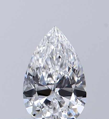 0.3 carat E-IF Natūralus Pear Deimantas (1)