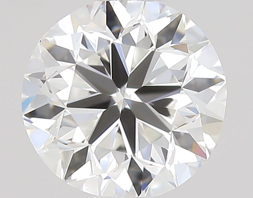 0.5 carat F-VVS1 Very Good cut Natūralus Round Deimantas (1)