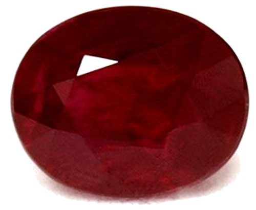 0.57 carat RED Oval Rubinas (1)