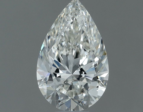 0.5 carat I-IF Natūralus Pear Deimantas (1)