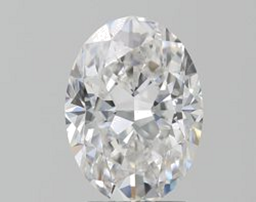 2.6 carat D-VS2 Natūralus Oval Deimantas (1)