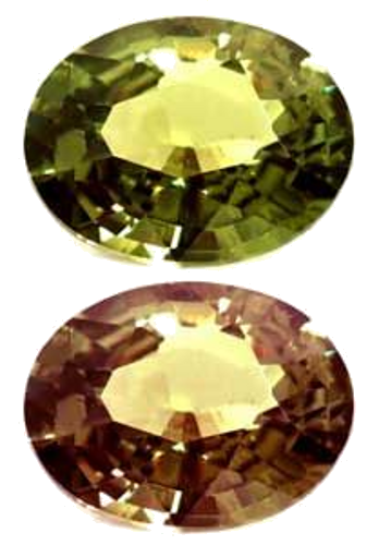 0.58 carat GREEN Oval Alexandrite (1)