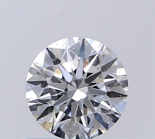 0.57 carat D-SI1 Excellent cut Natūralus Round Deimantas (1)
