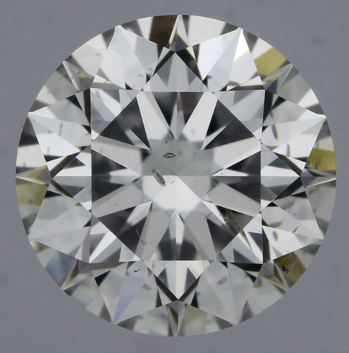 0.54 carat E-SI2 Excellent cut Natūralus Round Deimantas (1)
