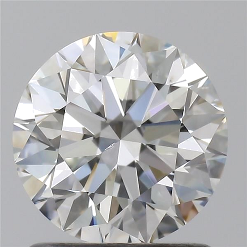 1.11 carat G-SI1 Excellent cut Natūralus Round Deimantas (1)