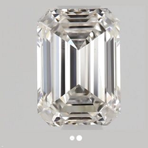 0.51 carat H-VS1 Natūralus Emerald Deimantas (1)
