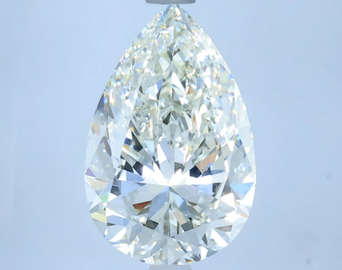 3.0 carat J-VVS1 Natūralus Pear Deimantas (1)
