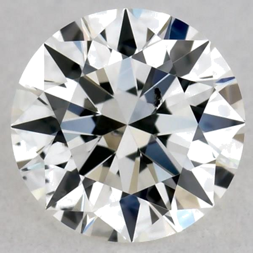 0.23 carat G-SI2 Excellent cut Natūralus Round Deimantas (1)