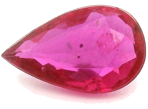 0.28 carat RED Pear Rubinas (1)