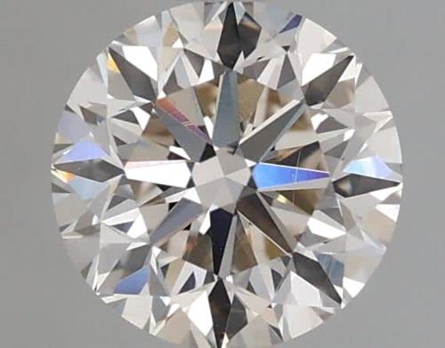 0.85 carat J-VVS2 Very Good cut Natūralus Round Deimantas (1)
