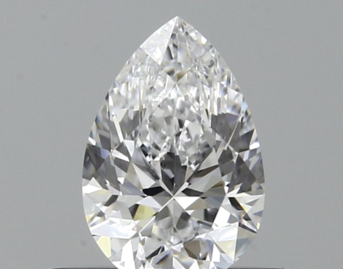 0.33 carat D-IF Natūralus Pear Deimantas (1)