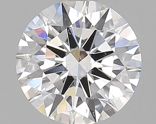 0.5 carat F-SI1 Excellent cut Natūralus Round Deimantas (1)
