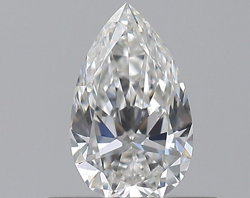 0.35 carat F-VS2 Natūralus Pear Deimantas (1)