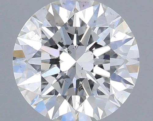 0.33 carat G-SI2 Excellent cut Natūralus Round Deimantas (1)