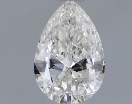 0.5 carat H-VVS1 Natūralus Pear Deimantas (1)