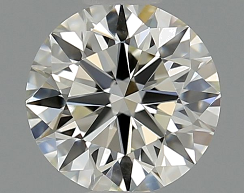 0.59 carat K-VVS1 Excellent cut Natūralus Round Deimantas (1)