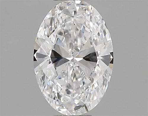 0.42 carat D-VVS2 Natūralus Oval Deimantas (1)