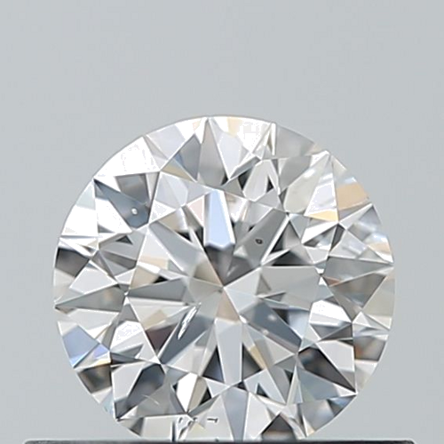 0.51 carat E-SI2 Excellent cut Natūralus Round Deimantas (1)