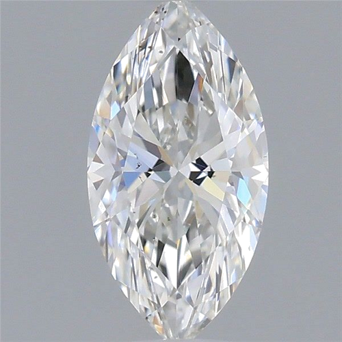 0.52 carat F-SI1 Natūralus Marquise Deimantas (1)