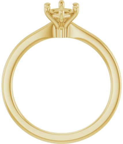 Sužadėtuvių Žiedas 14k yellow gold Marquise 10mm x 5mm (2)