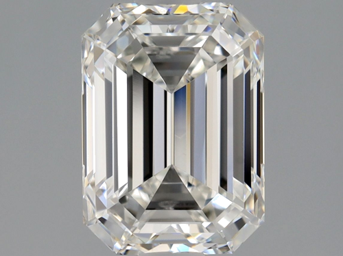 1.54 carat G-VVS2 Natūralus Emerald Deimantas (1)