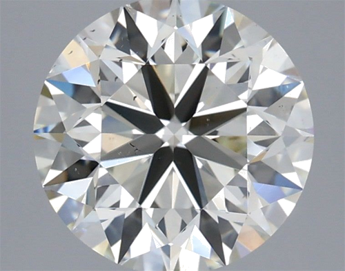 3.01 carat K-VS2 Very Good cut Natūralus Round Deimantas (1)