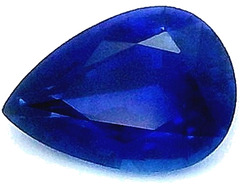 0.66 carat BLUE Pear Safyras (1)
