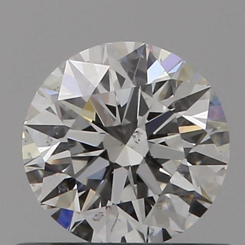 0.52 carat F-SI1 Excellent cut Natūralus Round Deimantas (1)
