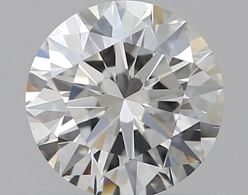 0.5 carat H-VVS2 Excellent cut Natūralus Round Deimantas (1)