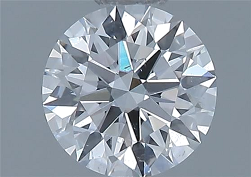 0.44 carat E-SI1 Excellent cut Natūralus Round Deimantas (1)