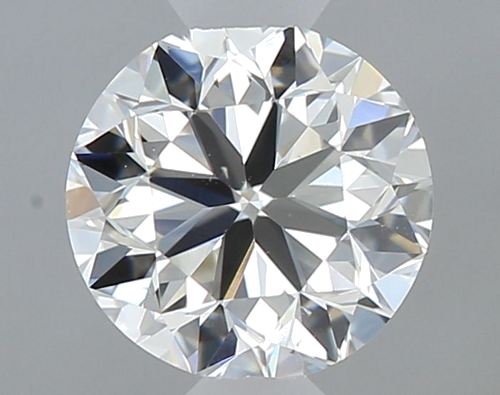0.51 carat I-SI1 Very Good cut Natūralus Round Deimantas (1)