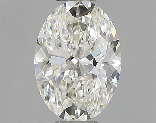 0.45 carat J-VVS1 Natūralus Oval Deimantas (1)