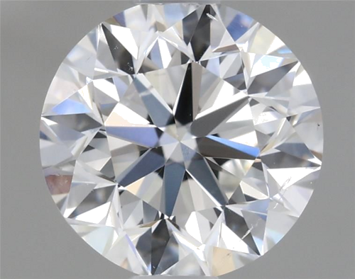 0.71 carat F-SI1 Very Good cut Natūralus Round Deimantas (1)