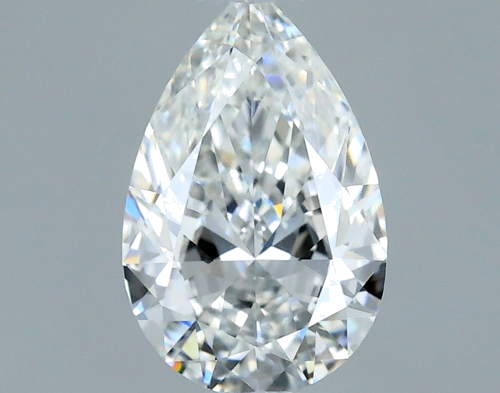0.4 carat E-VS1 Natūralus Pear Deimantas (1)