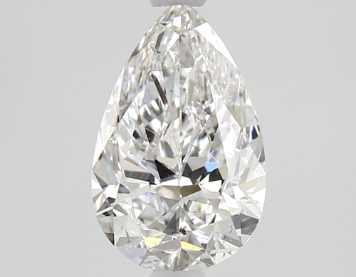 1.01 carat E-SI2 Natūralus Pear Deimantas (1)