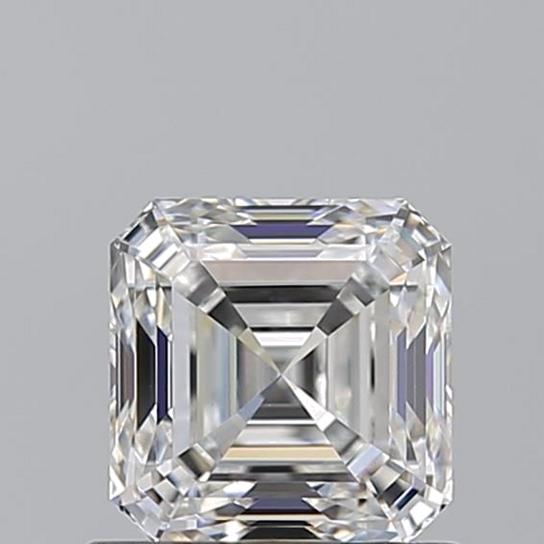 1.01 carat G-VS1 Natūralus Asscher Deimantas (1)