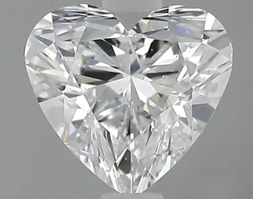 0.6 carat D-SI2 Natūralus Heart Deimantas (1)
