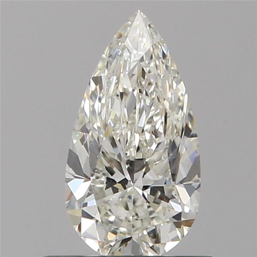 0.53 carat H-VVS2 Natūralus Pear Deimantas (1)
