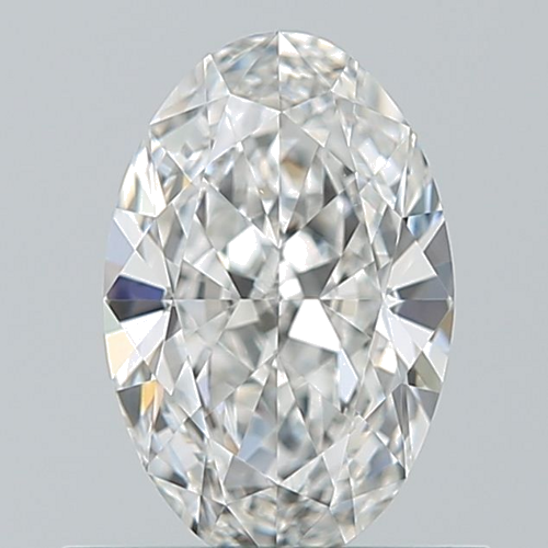 0.6 carat F-VS1 Natūralus Oval Deimantas (1)