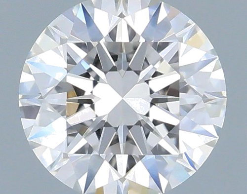 0.43 carat F-VVS2 Excellent cut Natūralus Round Deimantas (1)