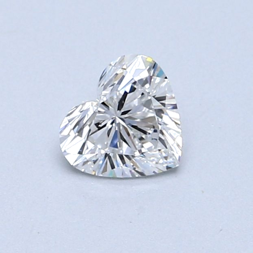 0.5 carat F-VS1 Natūralus Heart Deimantas (1)